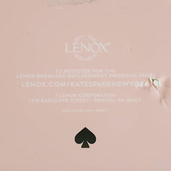 Kate Spade Lenox Christmas Red Dot Square Jewelry Tray or Table‎ Decor - Picture 6 of 7